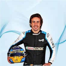 Load image into Gallery viewer, Fernando Alonso 2021 Alpine Bwt race suit