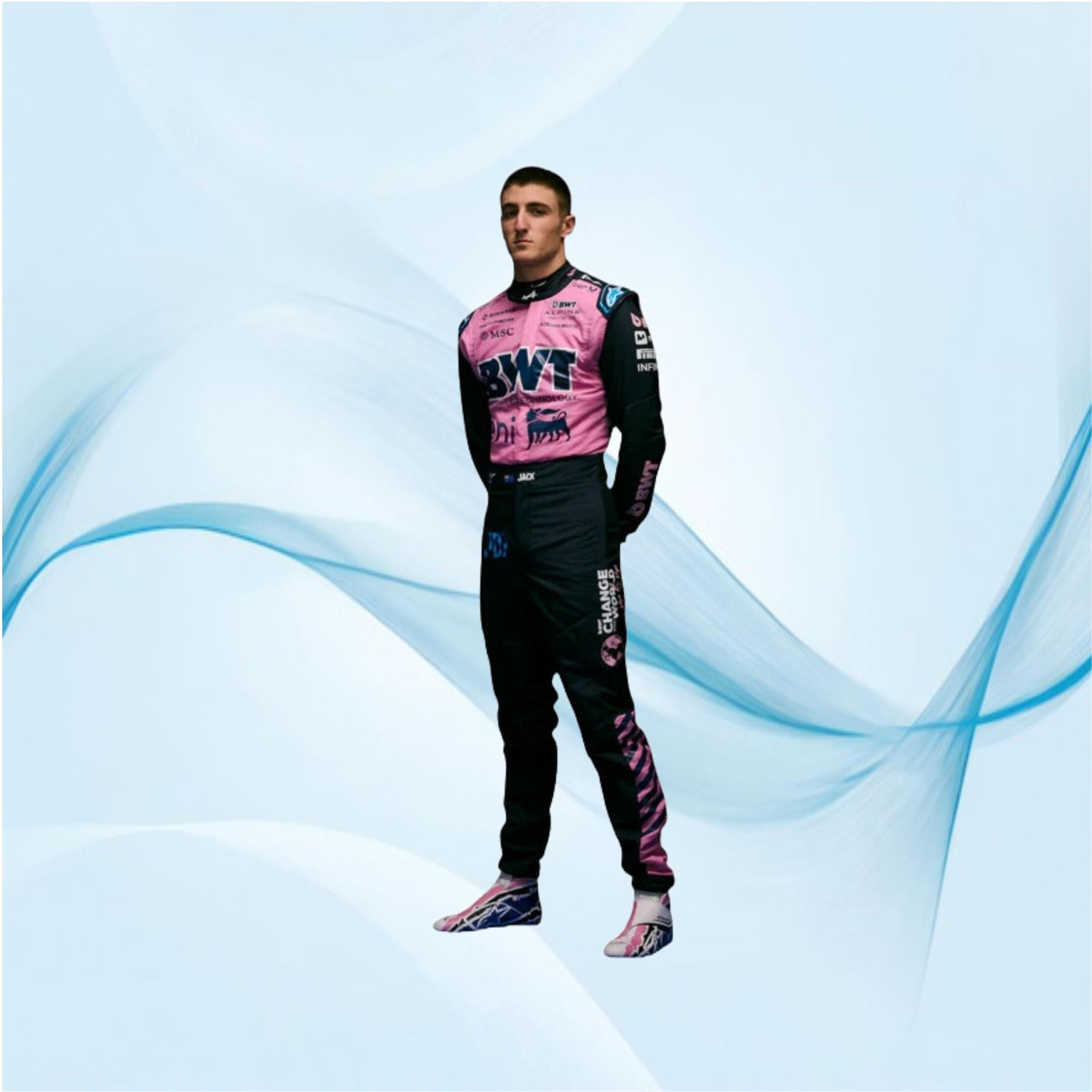 2025 Alpine JACK DOOHAN F1 Race Suit – Beat Racewears