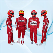 Load image into Gallery viewer, 2006 Michael Schumacher Ferrari F1 Printed Suit