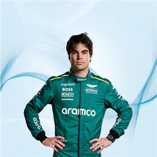 Load image into Gallery viewer, Lance Stroll 2024 Race Aston Martin Suit