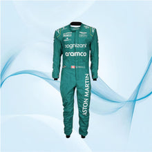 Load image into Gallery viewer, Lance Stroll 2023 Race Aston Martin Suit