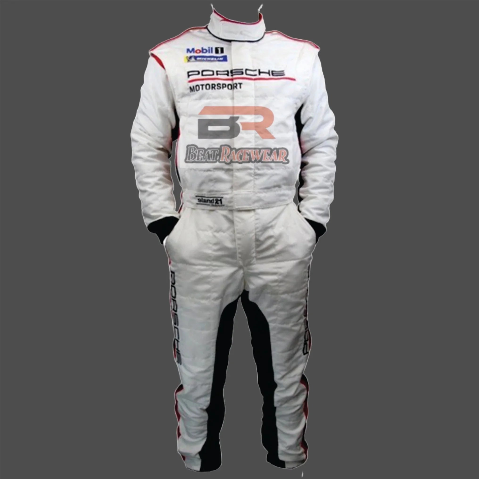 Porsche Motorsport, wit, één maat