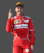 Load image into Gallery viewer, Vettel's victory Ferrari 2017 race suit