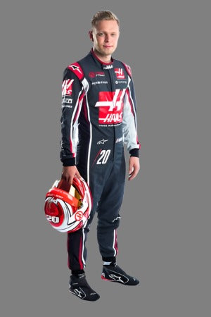 Kevin Magnussen 2018 Haas F1 Race Suit – Beat Racewears