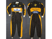 Load image into Gallery viewer, Ayrton Senna 1985 JPS Embroidered patches go kart race suit