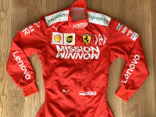 Load image into Gallery viewer, Charles Leclerc 2019 Mission Winnow Replica Embroidered go kart race suit