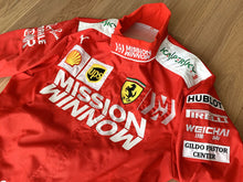 Load image into Gallery viewer, Charles Leclerc 2019 Mission Winnow Replica Embroidered go kart race suit