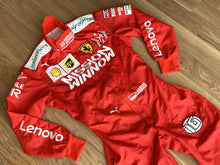 Load image into Gallery viewer, Charles Leclerc 2019 Mission Winnow Replica Embroidered go kart race suit