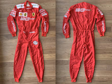 Load image into Gallery viewer, Charles Leclerc 2019 Ferrari 90 YEARS Replica Embroidered go kart race suit