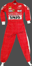 Load image into Gallery viewer, Gilles Villeneuve SMEG Red Printed go kart race suits,in all Sizes
