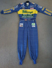 Load image into Gallery viewer, F1 MICHAEL SCHUMACHER BENETTON Embroidered go kart race suit