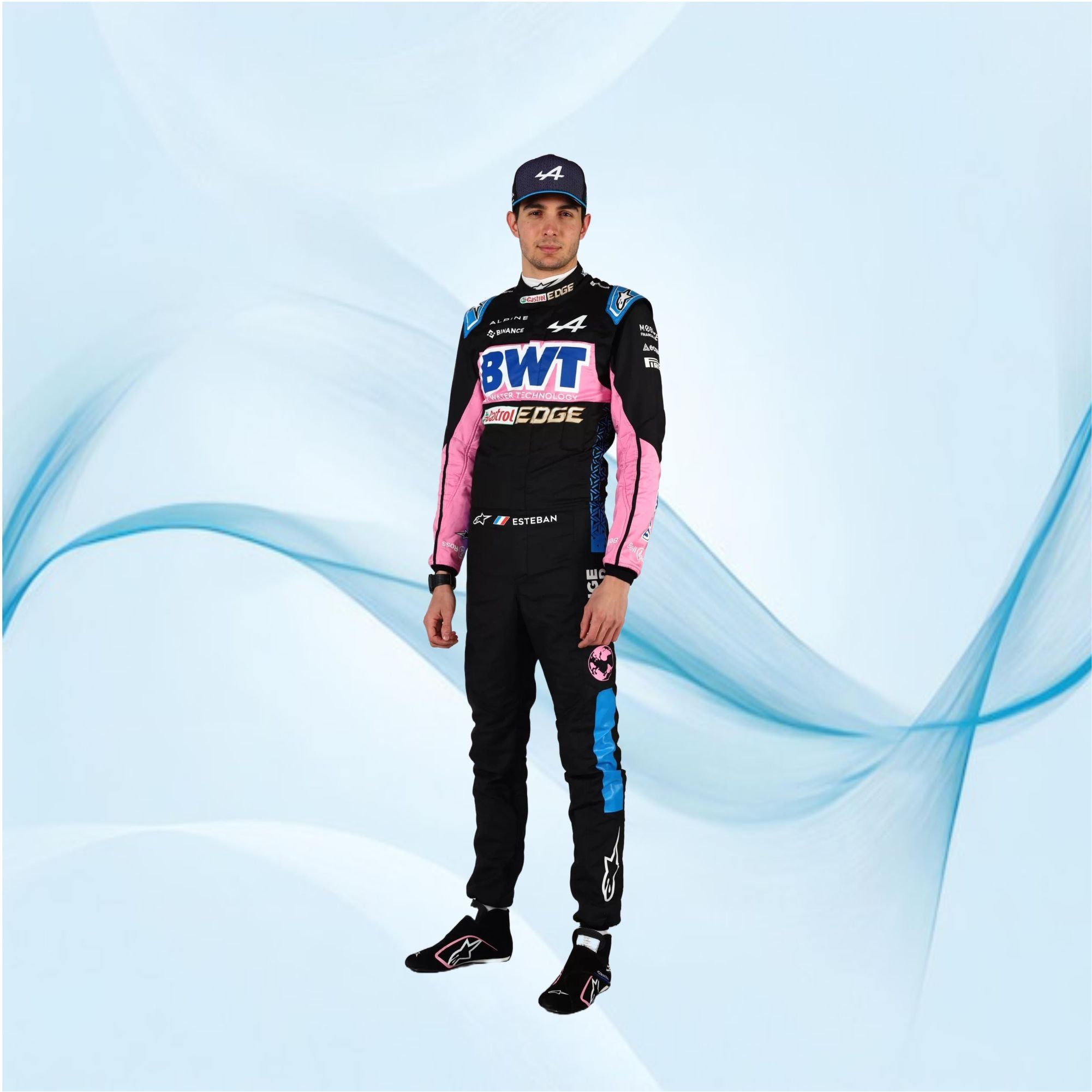 Esteban Ocon 2023 Team Alpine BWT F1 Race Suit