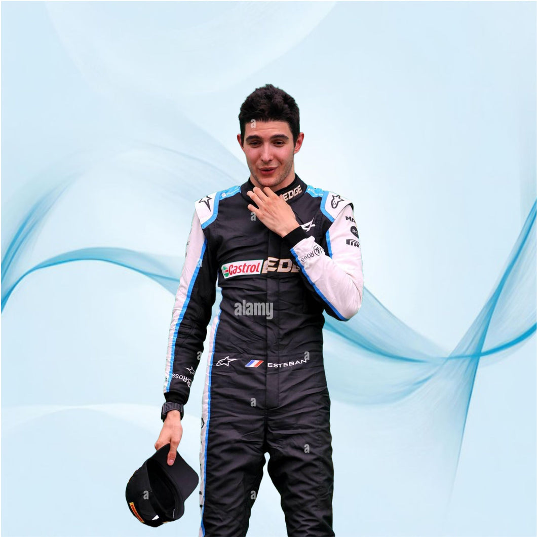 Esteban Ocon 2021 Team Alpine BWT F1 Race Suit