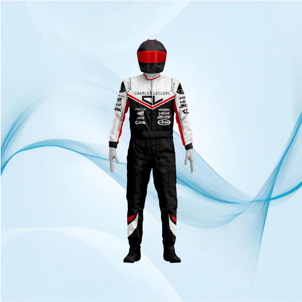 charles leclerc driver racing suit