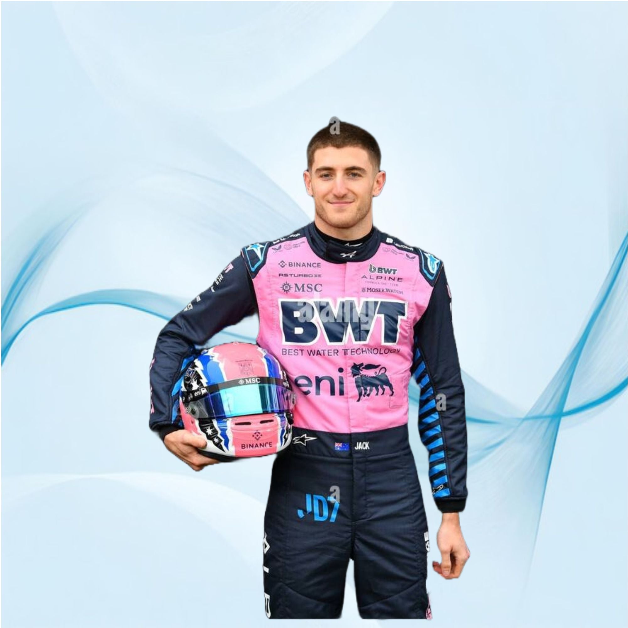 2025 Alpine JACK DOOHAN F1 Race Suit – Beat Racewears