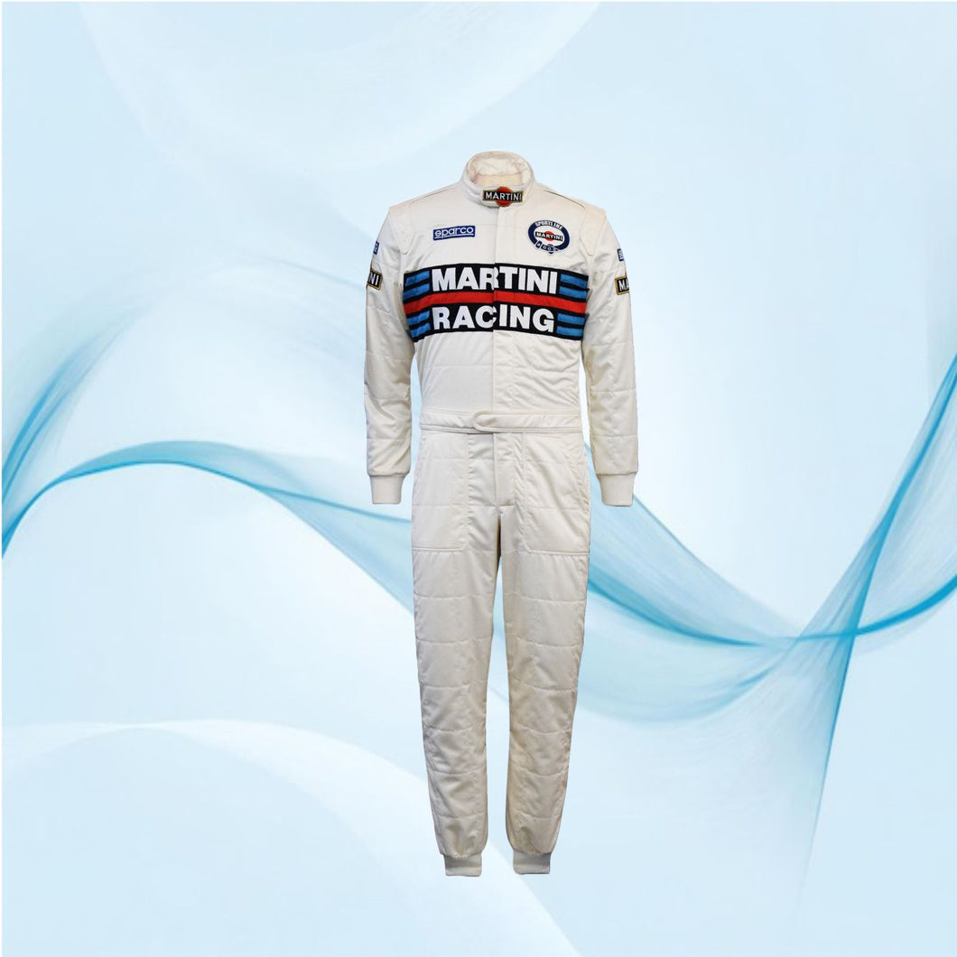 Martini Sublimation Printed go kart race suit,In All Sizes
