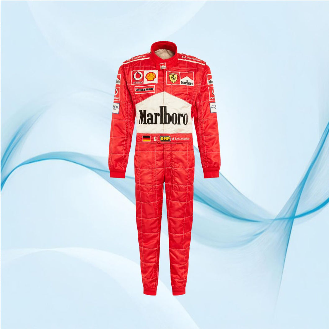 2003 Michael Schumacher Ferrari Printed Suit