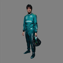 Load image into Gallery viewer, Lance Stroll 2024 Race Suit Aston Martin F1
