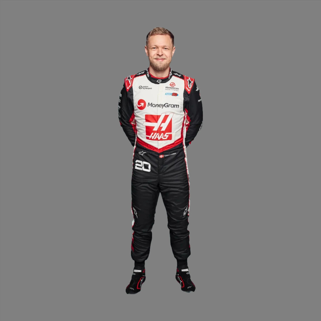 Kevin Magnussen 2024 Race Suit F1 Team Haas Suit