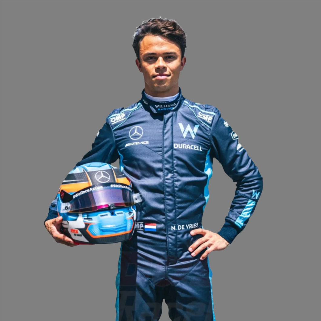 Nyck de Vries 2022 Williams Racing F1 Race Suit