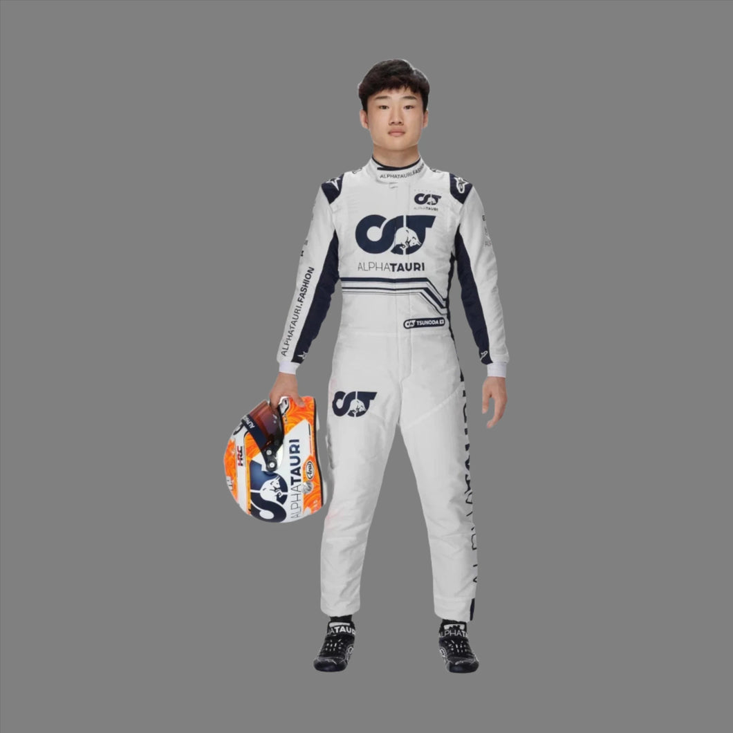 Yuki Tsunoda 2022 Scuderia AlphaTauri F1 Race Suit