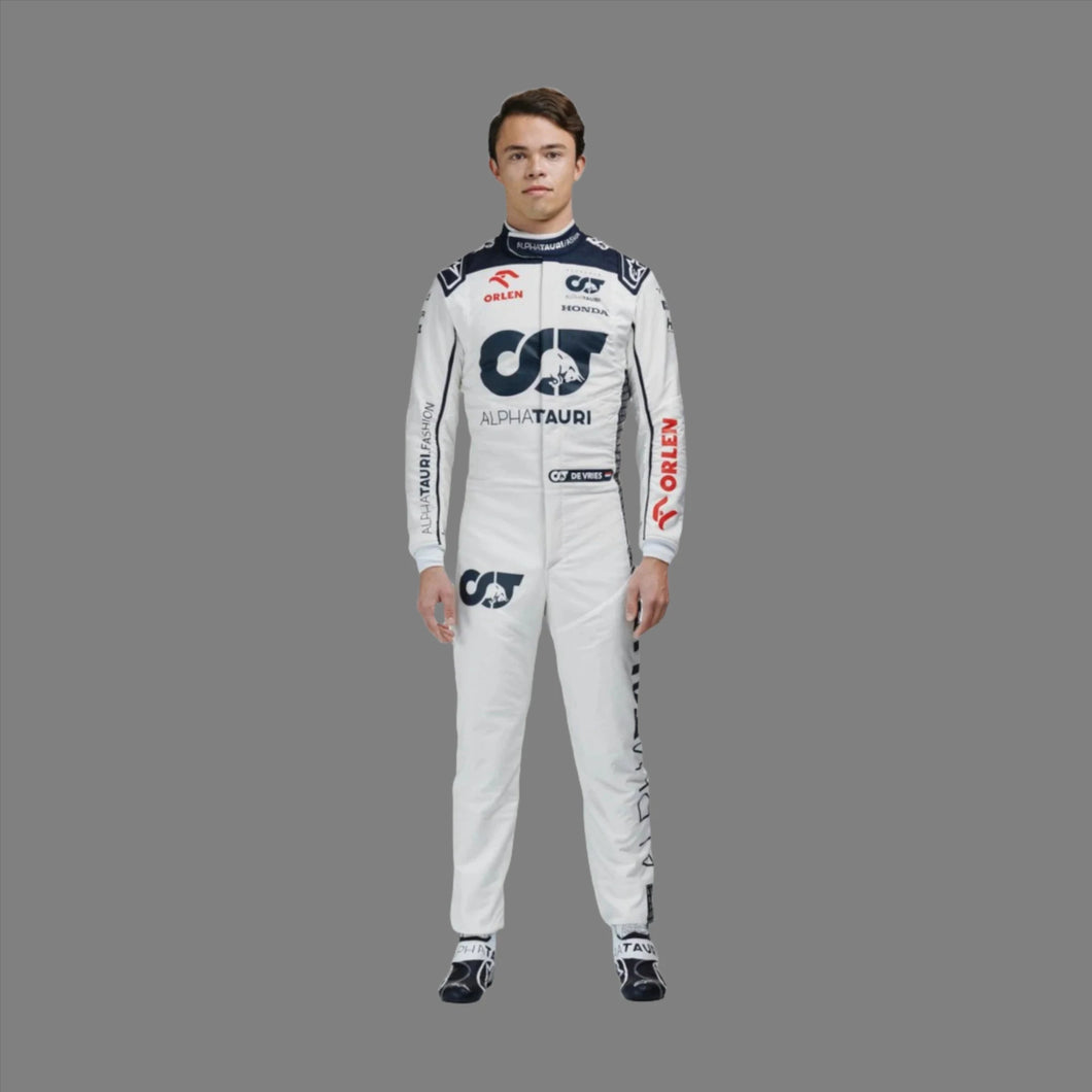 Nyck De Vries 2023 Race Suit Alphatauri F1