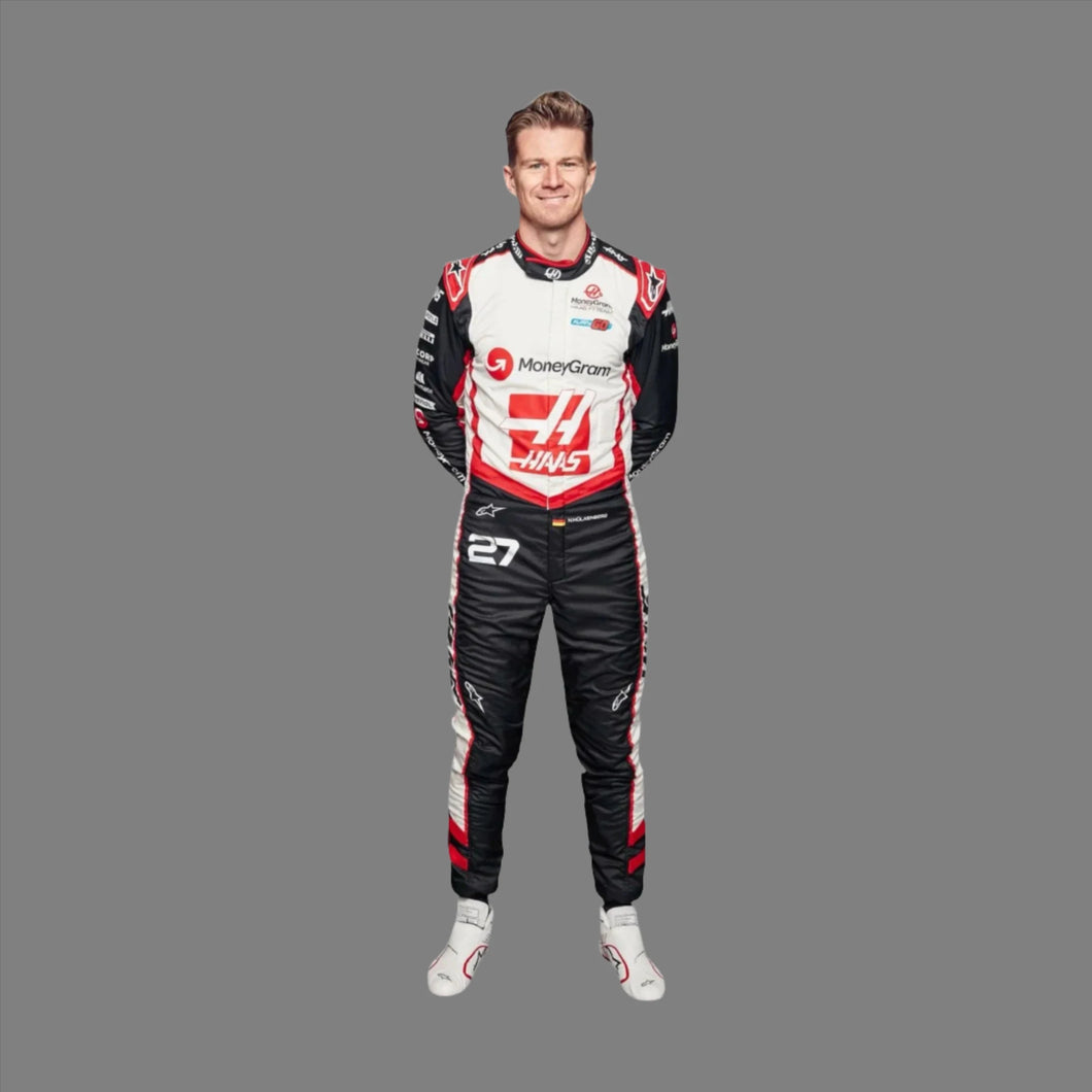 Nico Hulkenberg 2024 F1 Race Suit F1 Team Haas Racing Suit