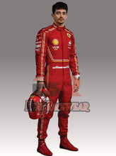 Load image into Gallery viewer, Charles Leclerc 2024 New Model Ferrari Racing Suit
