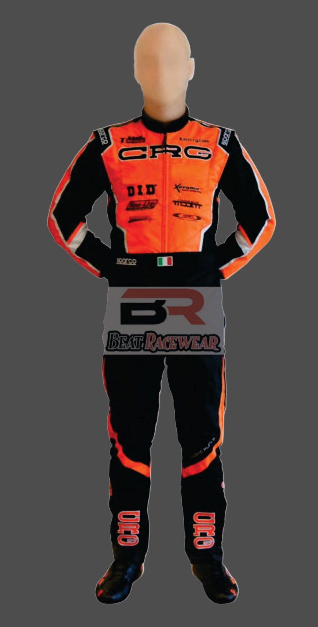 CRG Sparco go kart 2020 suit in all sizes
