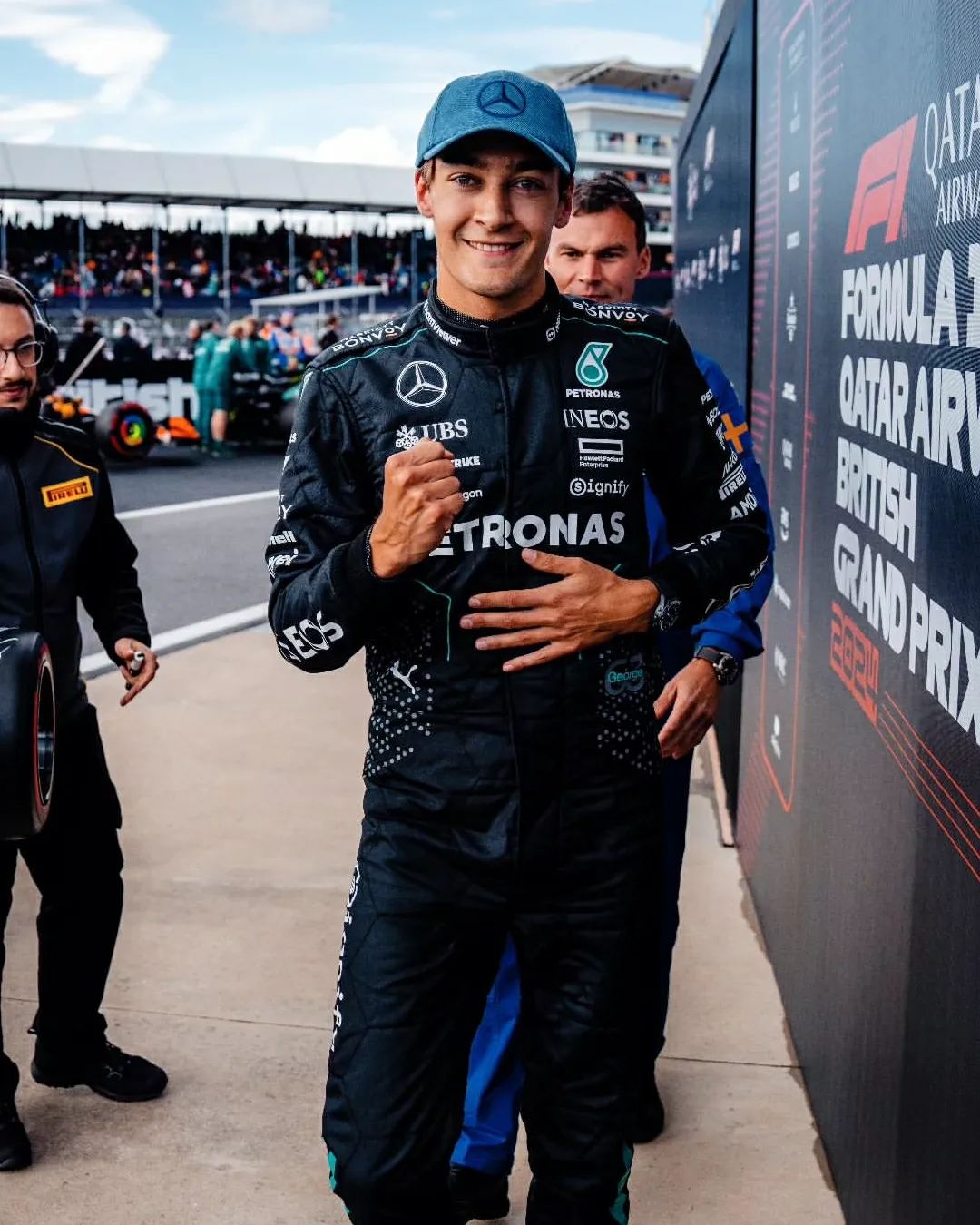 George Russell 2024 New Mercedes AMG F1 Racing Suit – Beat Racewears