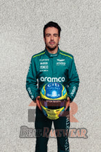 Load image into Gallery viewer, Aston martin Alonso 2024 Printed Go Kart Suit
