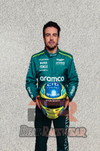 Load image into Gallery viewer, Fernando Alonso 2024 Aston Martin Printed Go Kart Suit
