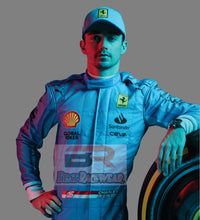 Load image into Gallery viewer, FERRARI 2024 CHARLES MIAMI GP RACE SUIT
