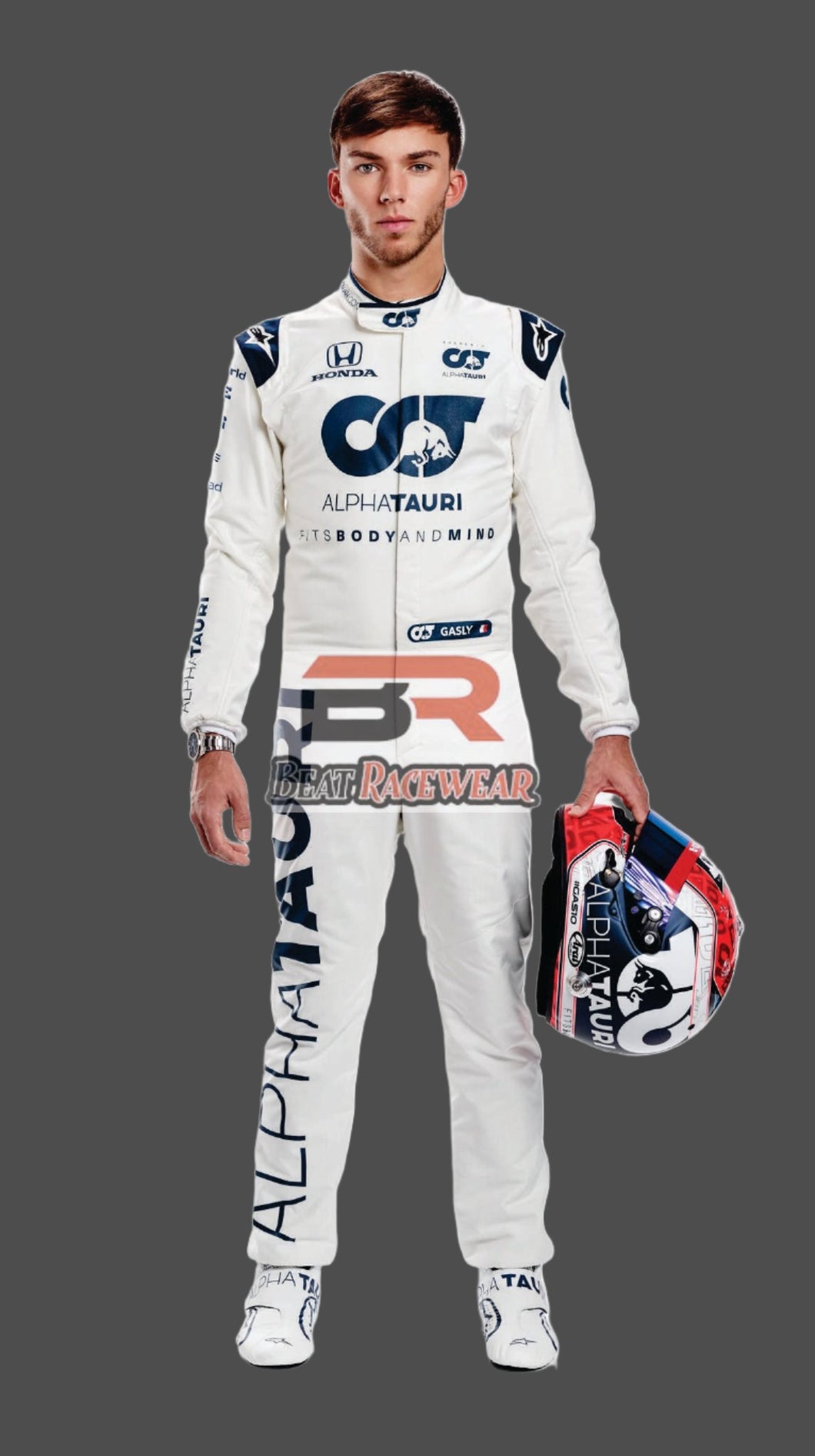 Pierre Gasly 2020 Alphatauri Go Kart Race Suit