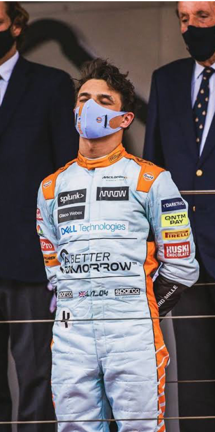 Lando noris kart suit