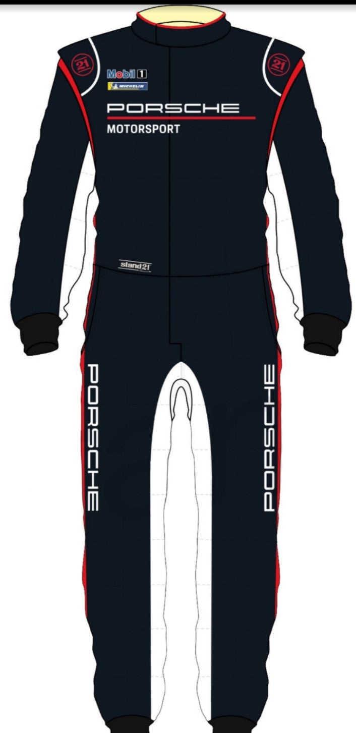 Porche Embroidered go kart race suit