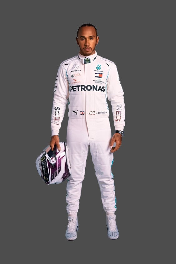 2020 Lewis Hamilton Mercedes F1 Race Suit