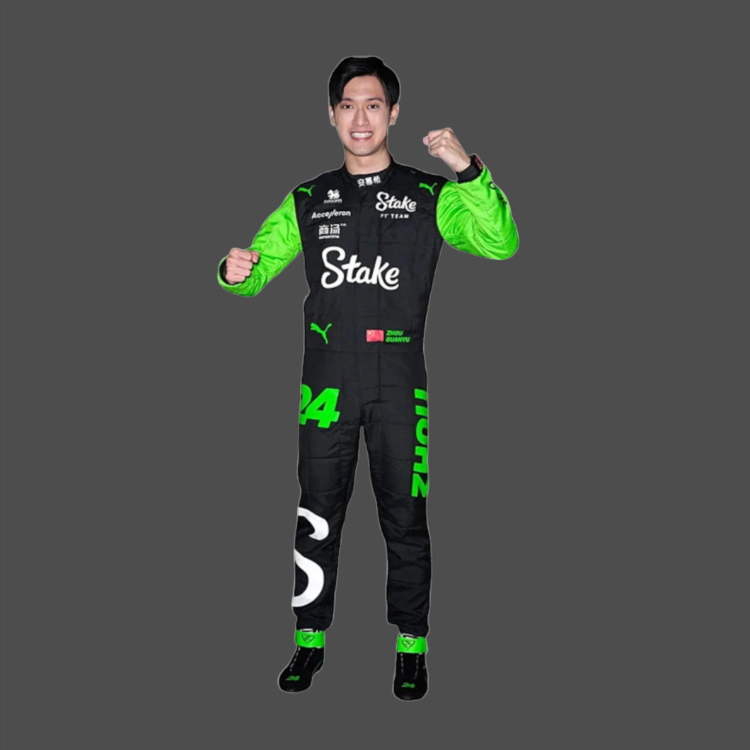 2024  ZHOU GUANYU F1 Team Stake Race Suit