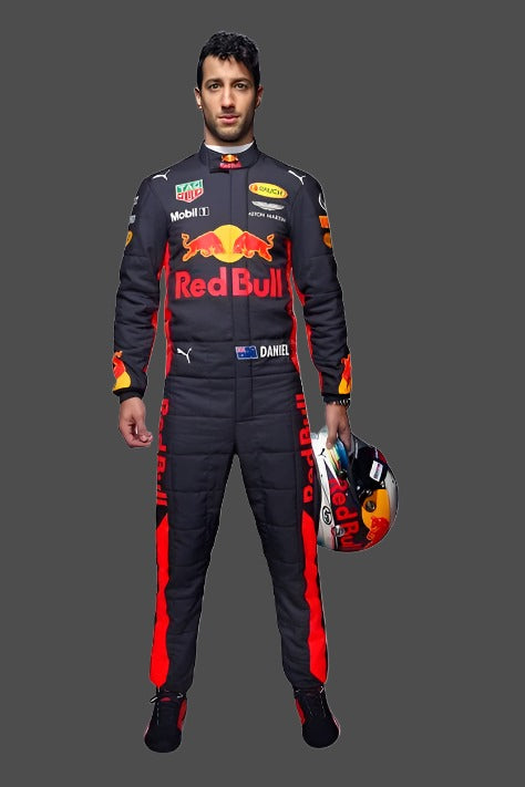 DANIEL 2018 Red Bull  F1 Suit