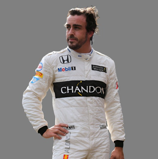 Fernando Alonso 2016 Race Suit Formula 1