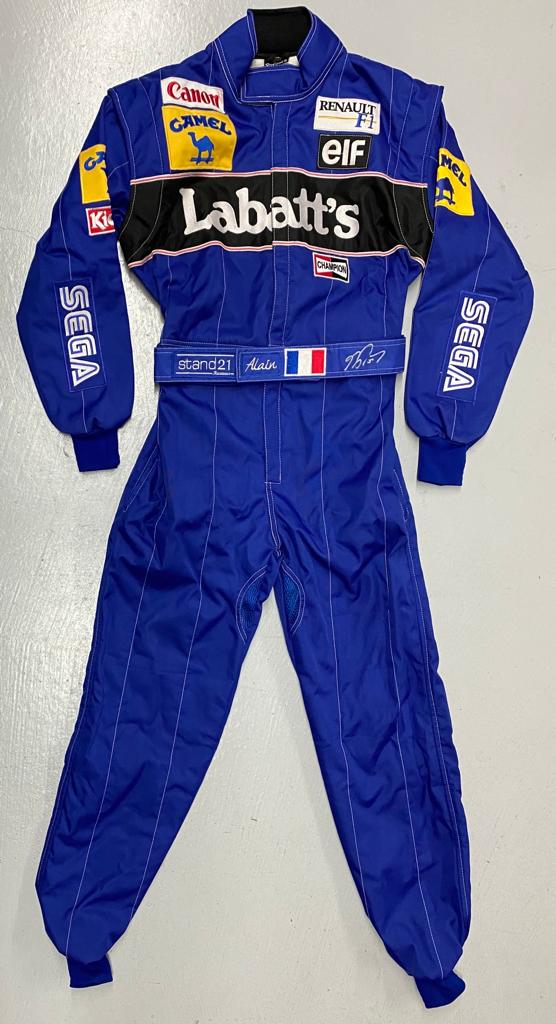 Alain Prost F1 Racing patch Suit