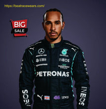 Load image into Gallery viewer, Lewis Hamilton 2021 Racing Suit / Mercedes Benz AMG F1
