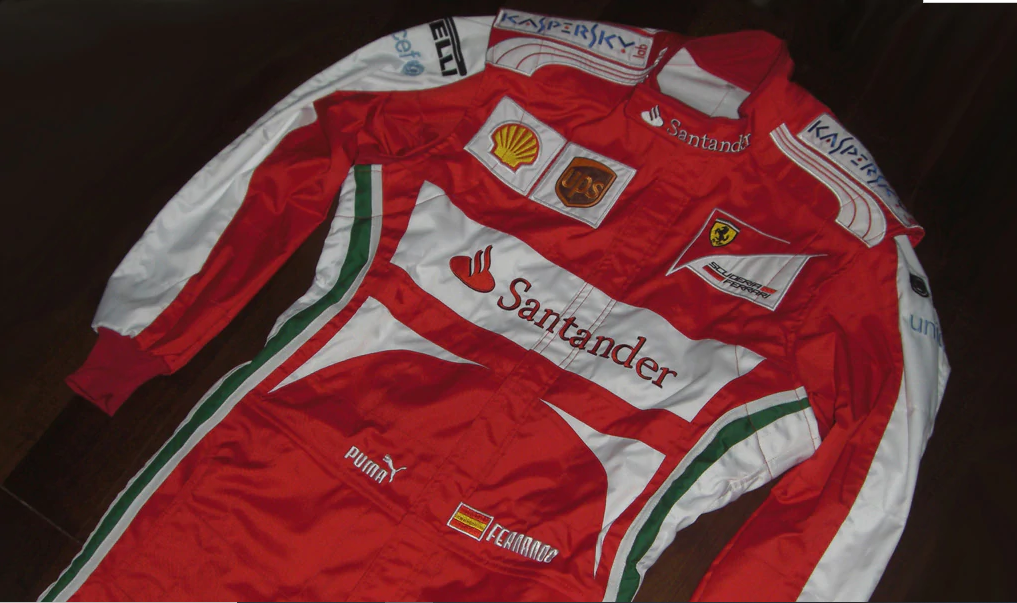 Fernando Alonso 2013 Replica Embroidered Racing Suit