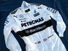 Load image into Gallery viewer, Lewis Hamilton 2015 AMG Replica Embroidered go kart race suit
