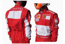 Load image into Gallery viewer, Michael Schumacher 2006 BAR CODE Replica Embroidered go kart race suit

