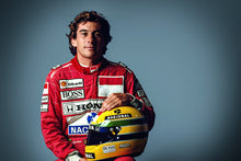 Load image into Gallery viewer, F1 Ayrton Senna Tribute Embroidered Patched go kart race suit
