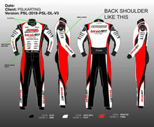 Load image into Gallery viewer, PSL Karting Birel Art Sublimation Printed go kart race suit,In All Sizes
