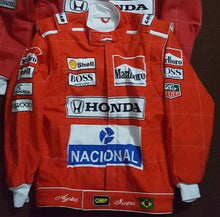 Load image into Gallery viewer, Ayrton Senna Printed go kart Jacket,In All Sizes
