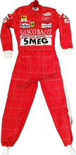 Load image into Gallery viewer, Gilles Villeneuve SMEG Red Printed go kart race suits,in all Sizes
