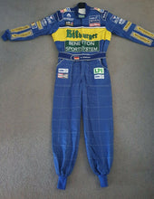 Load image into Gallery viewer, F1 MICHAEL SCHUMACHER BENETTON Embroidered go kart race suit
